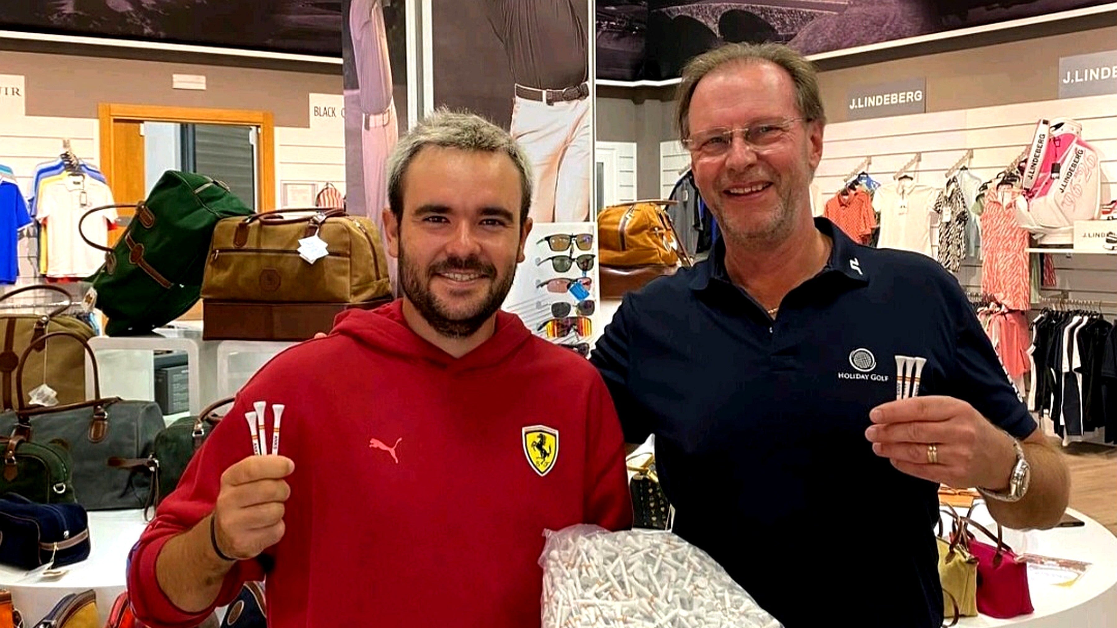 Ángel Hidalgo (ANKS) Chooses GOLF ONE8® Bamboo Tees for 2026 DP World Tour