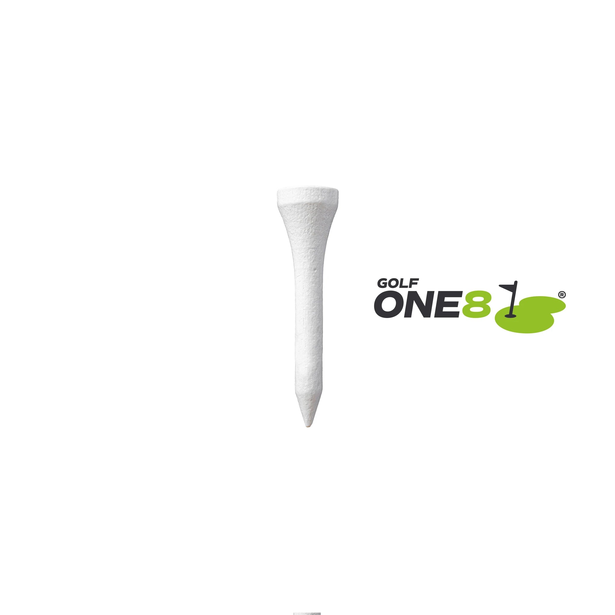 38mm / 1½" Straight Tees, 50 packs of 100 tees