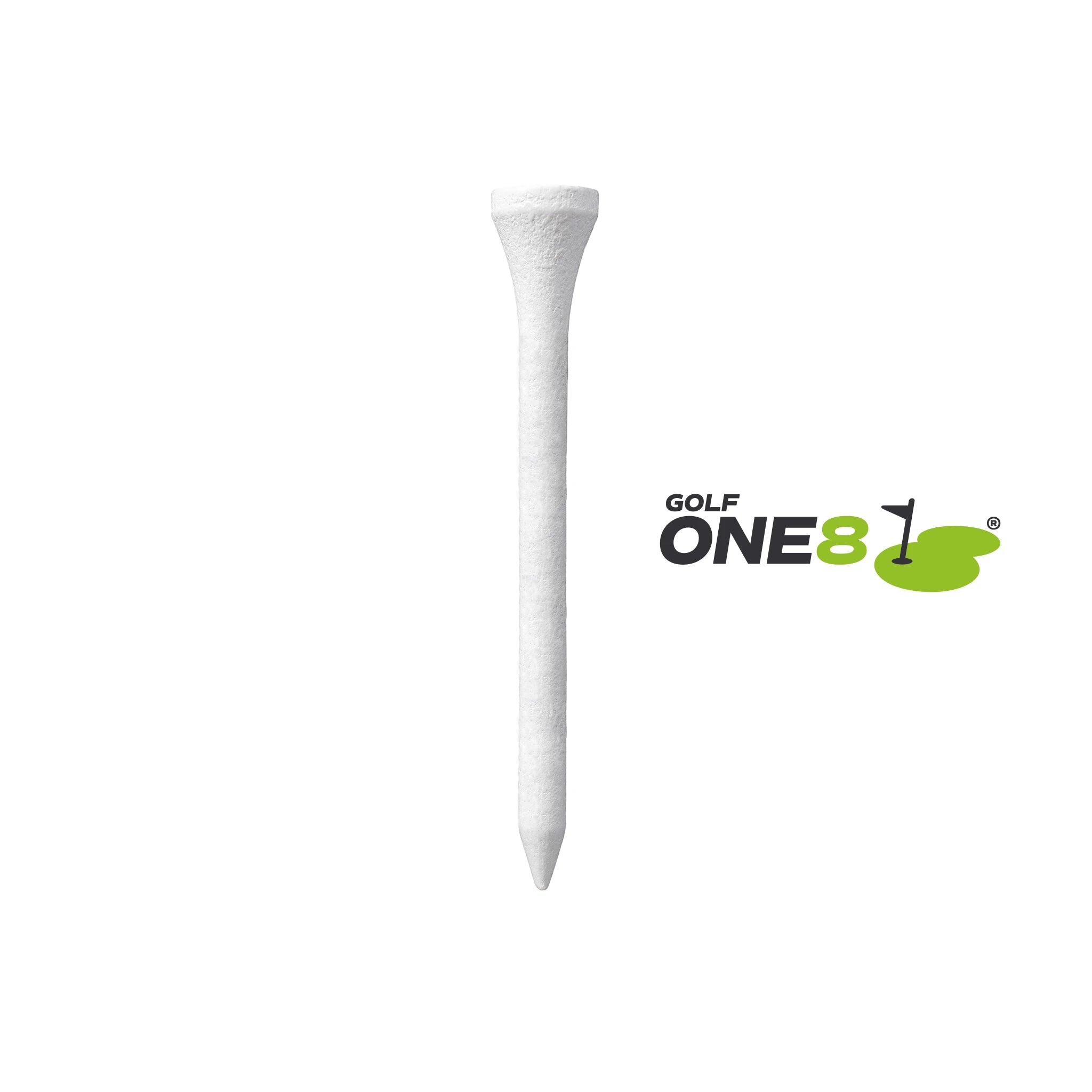 70mm / 2¾" Straight Tees, 50 packs of 100 tees