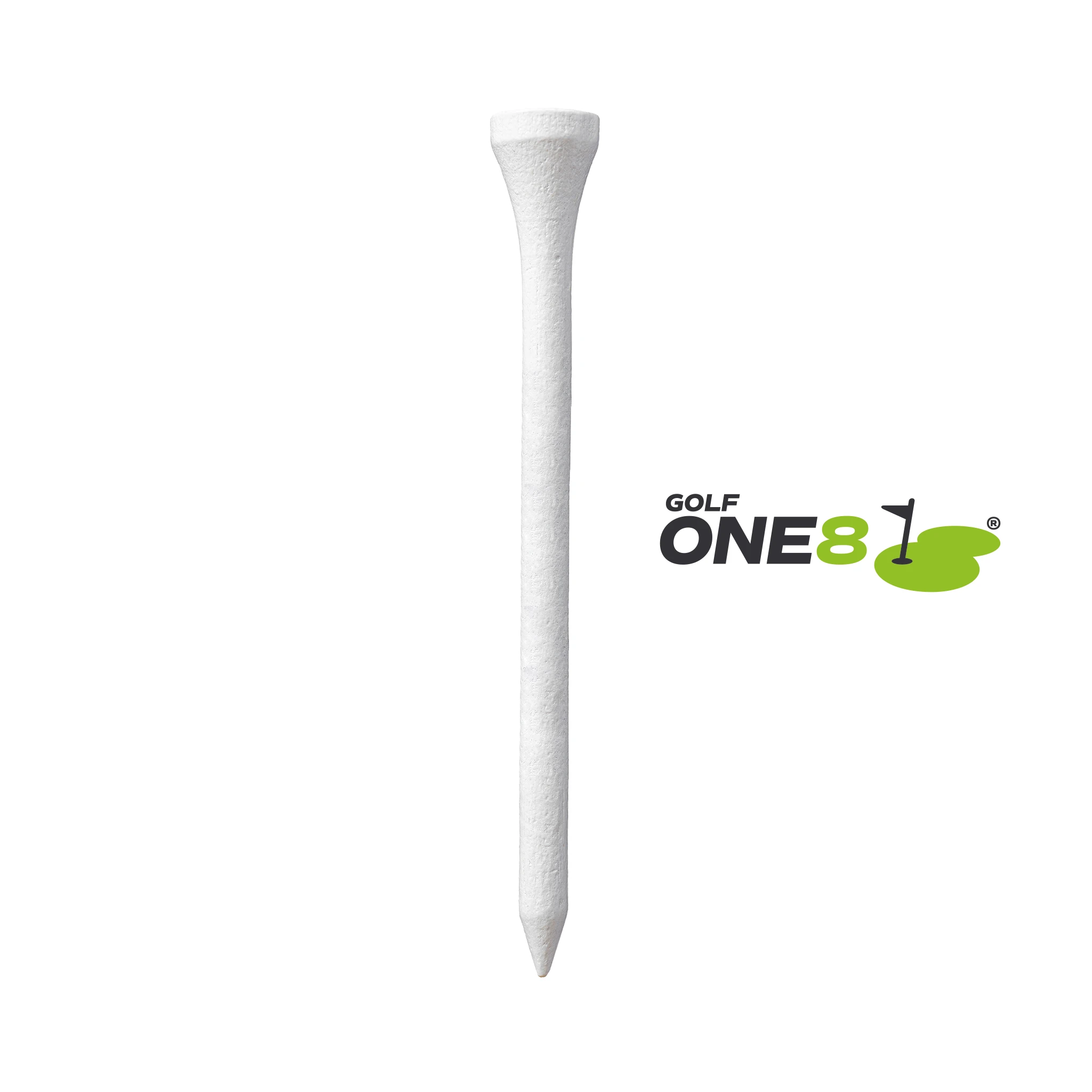83mm / 3¼" Straight Tees, 50 packs of 100 tees
